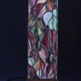 Stained glass lamp in the style of Tiffany