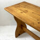 Vintage 70's pine table