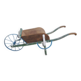 Wooden children's wheelbarrow