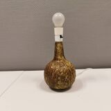 Table lamp with organic seed pod-like abstract patterns by Jørgen Mogensen Denmark