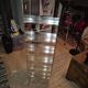 Vintage CD furniture in plexiglass, 1980s David Lange style, disc range.