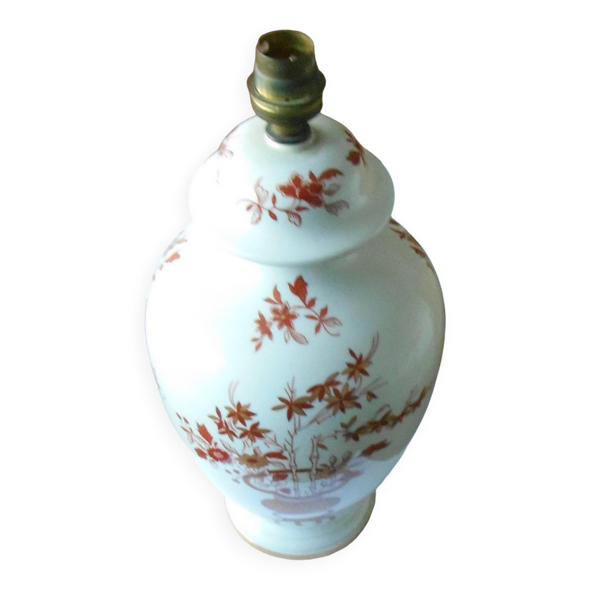 Paris porcelain lamp