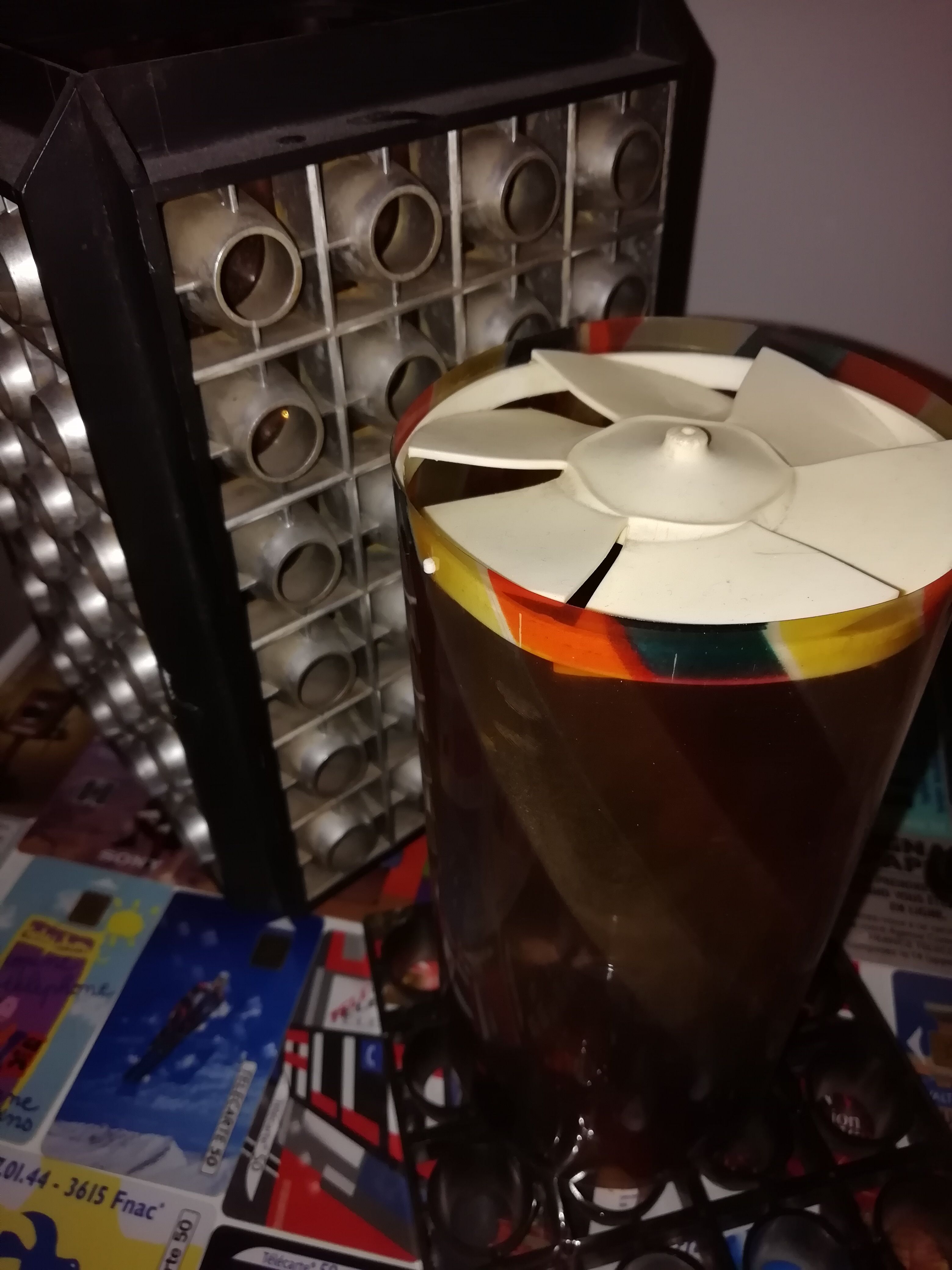 Vintage kaleidoscope lamp