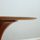 Table à manger sculpturale du milieu du siècle Carlo De Carli années 1950