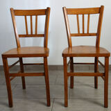 Pair of vintage bistro chairs