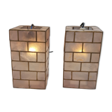 Pair of vintage pendant lights from the 1960s