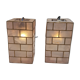 Pair of vintage pendant lights from the 1960s