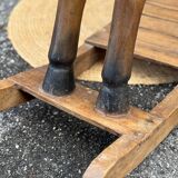 Antique rocking horse