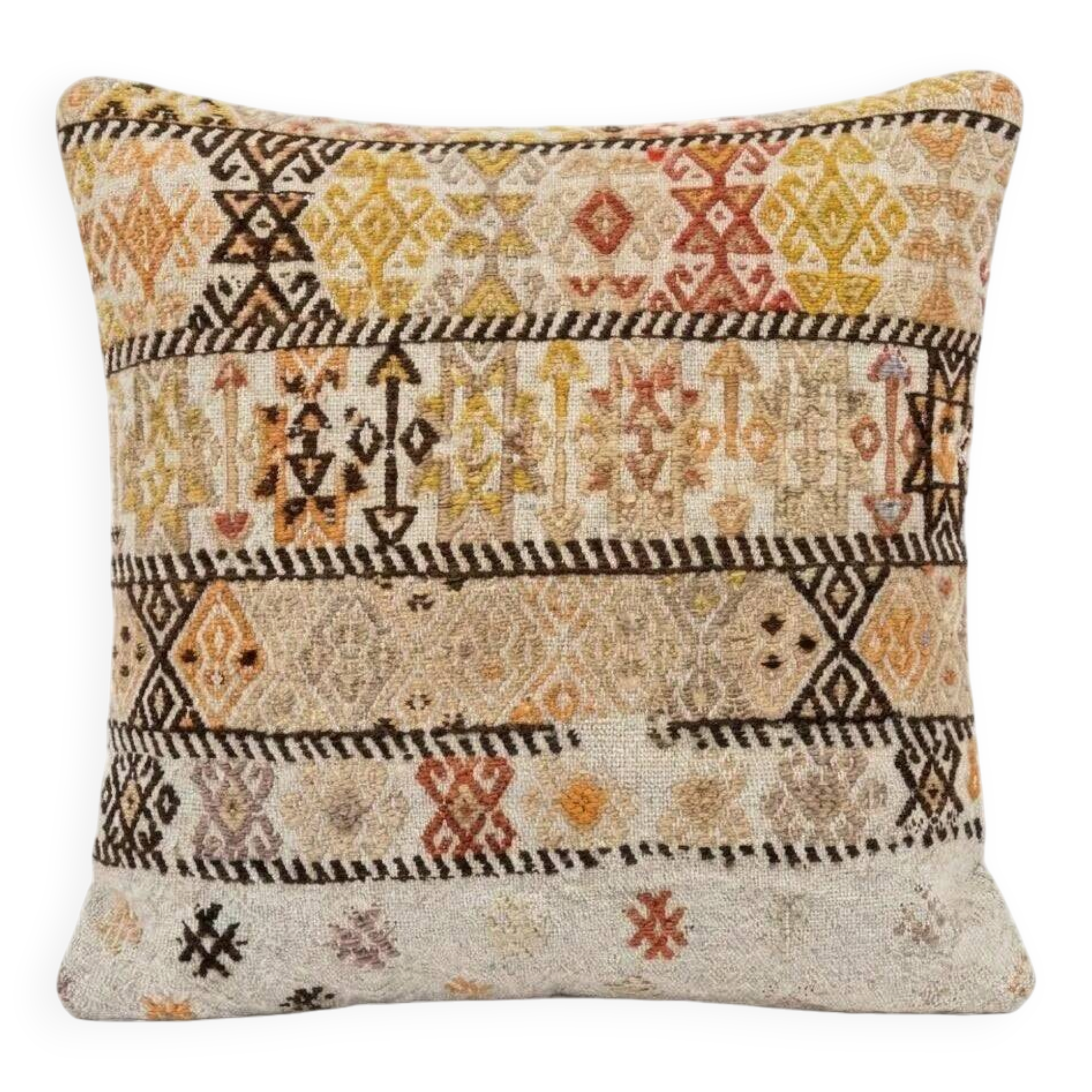 Vintage kilim cushion cover 38x41 cm