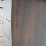 1960s Large exclusive free standing palisander desk