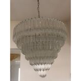 Lustre en verre de murano italien