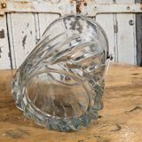 Ice bucket, vintage ice cubes