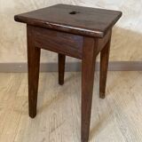 Oak workshop stool