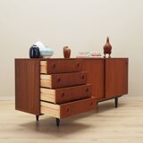 Teak sideboard, Danish design, 1970s, production: Denmark