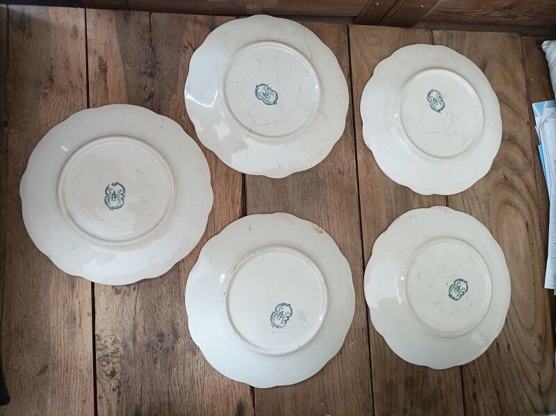 Plate Plate terre de fer Longchamp Héléna