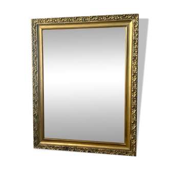 Large gilded antique mirror