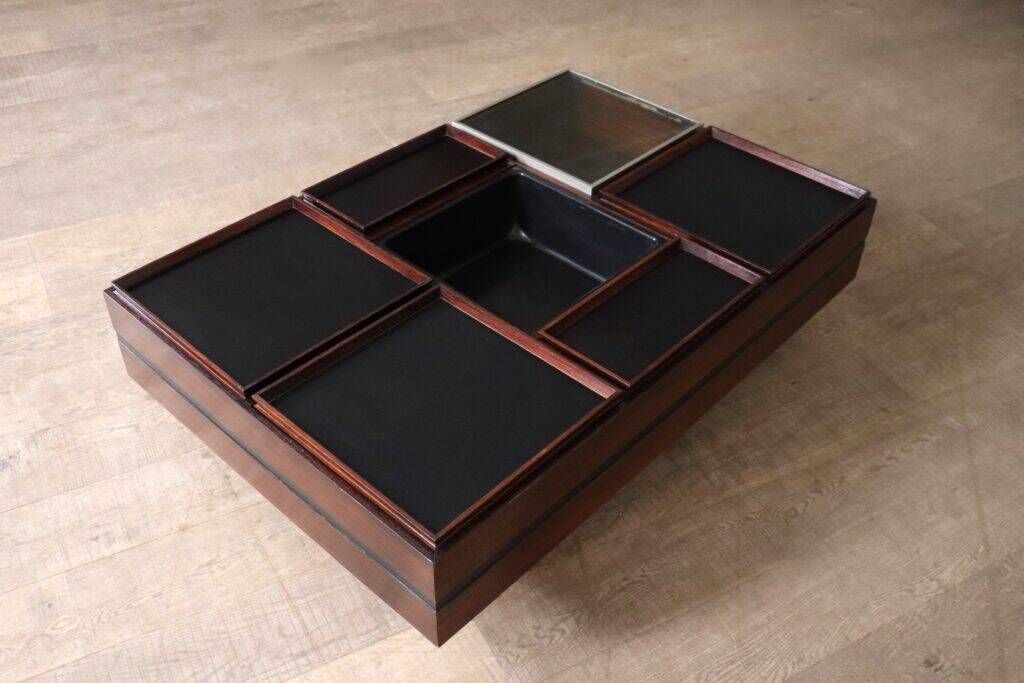 Table basse Carlo Hauner Forma Italie 1961