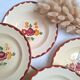 Longchamp Agen pattern soup plates