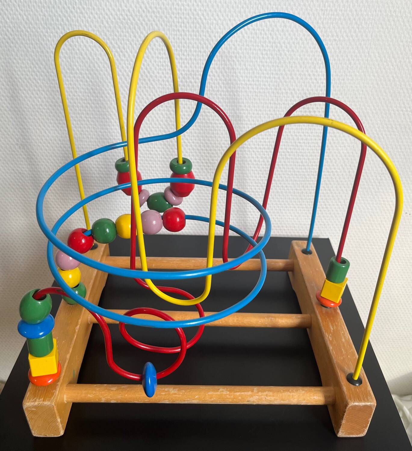 Jouet pour enfant en bois et métal
