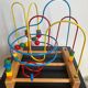 Jouet pour enfant en bois et métal