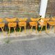 Suite de 6 chaises luterma modèle "Banane"
