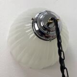 Art deco pendant lamp in opaline
