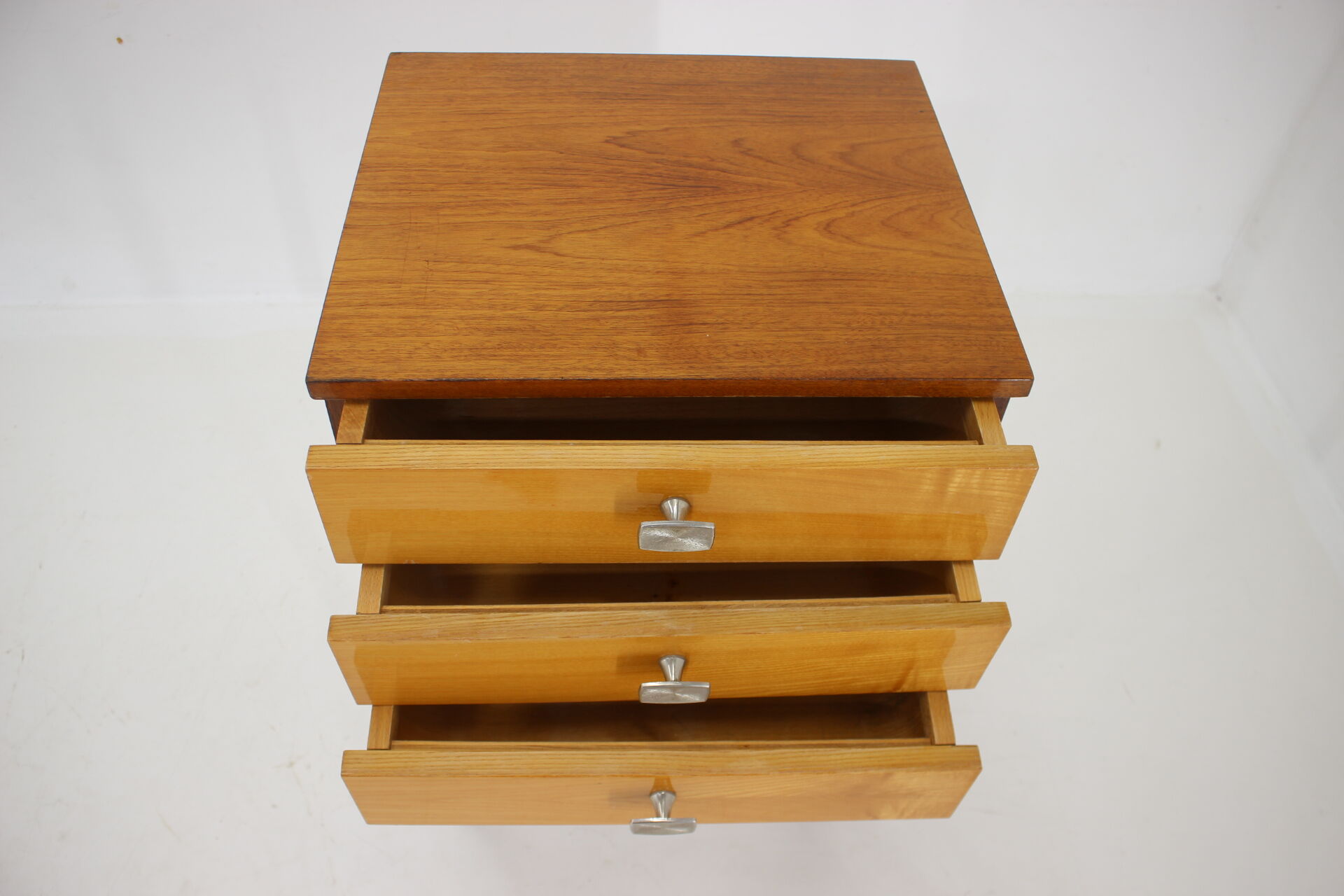 1970s Pair of  Bedside Tables by UP Zavody, Czechoslovakia