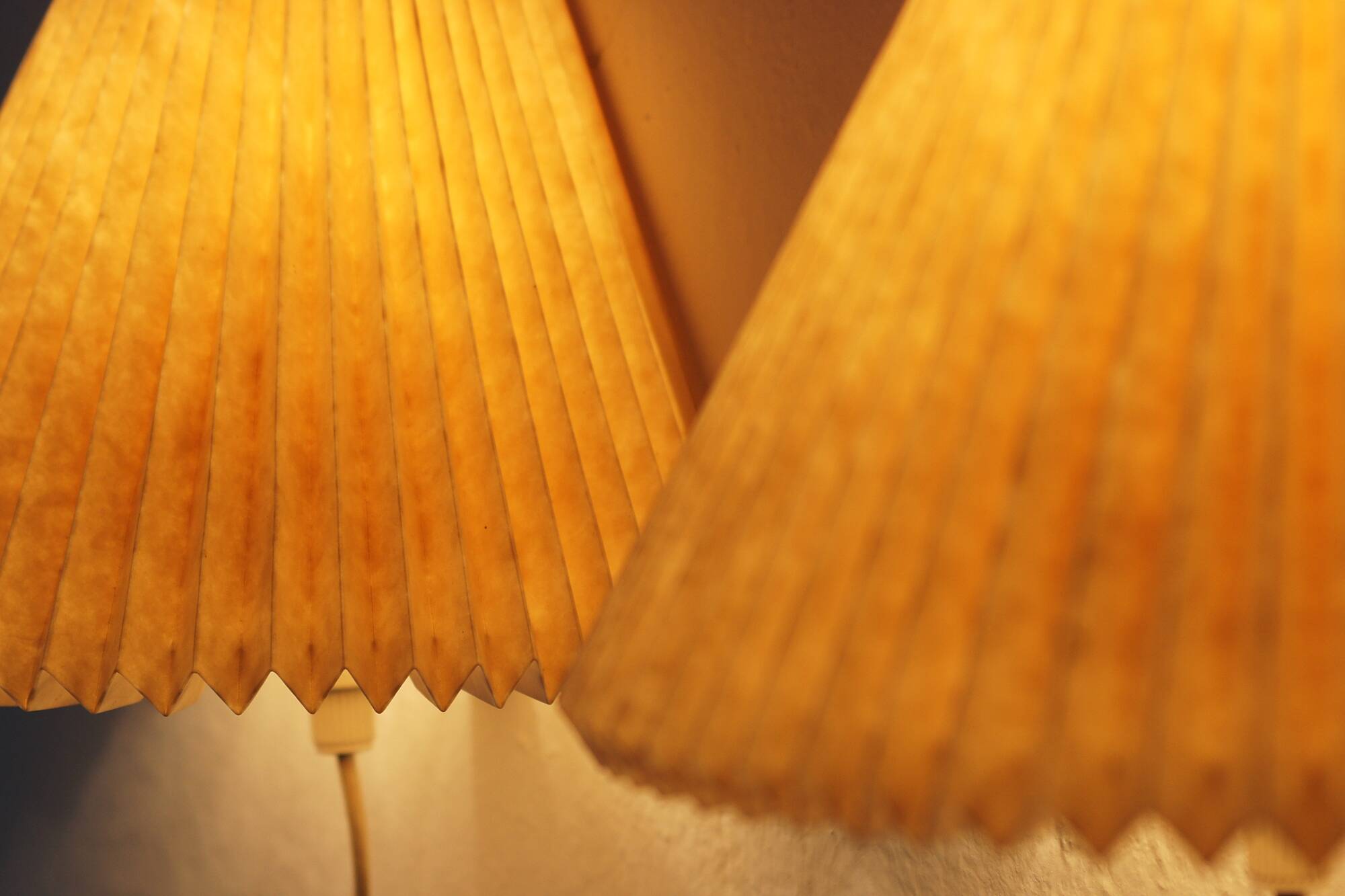 Model 203 Wall Lights by Henning Seidelin for Le Klint, Denmark, 1960s, Set