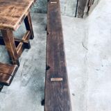 Farm table and benches