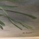 Painting on canvas flowers signed