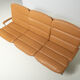 Three Seater Sofa in Leather by Strässle, Switzerland - 1960's
