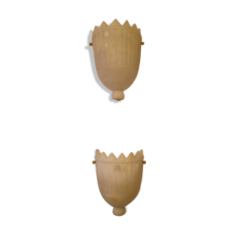 Paire d'appliques art deco