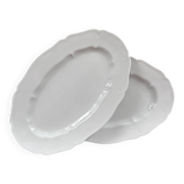 Pair of classic oval dishes