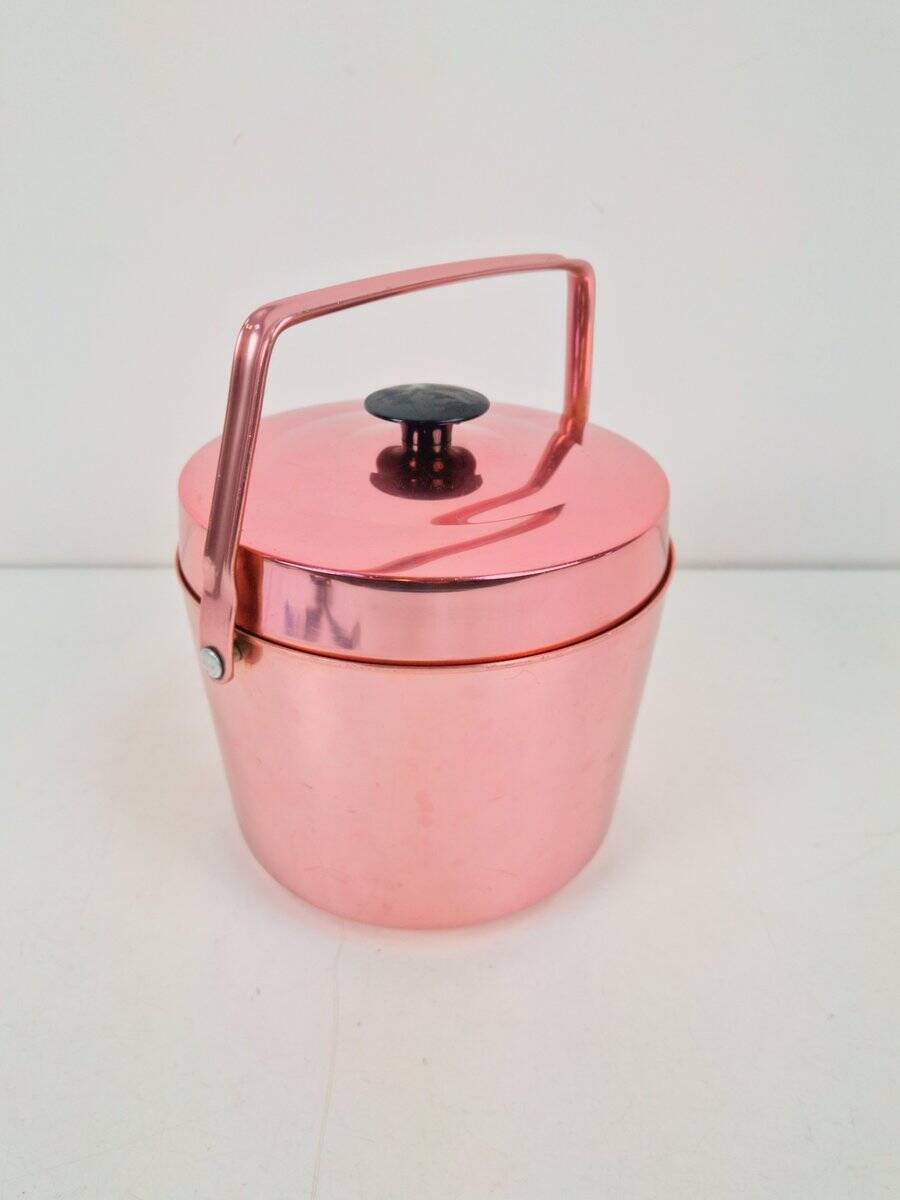 Purple Anodized Aluminium Ice Bucket by Alfi, Germany, 1960s