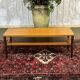 1970s English coffee table in teak and iroko.