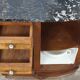 Rare art deco bedside table with chamber pot