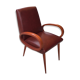 Moleskine chair circa 1960