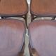 Suite of 6 bistrot chairs 1960