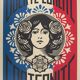 Shepard Fairey (Obey Giant): Liberty, Equality, Fraternity - Signed lithograph