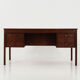 Bureau en bois de chêne par Domino Møbler design scandinave des années 1970