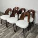 6 chaises de salle à manger par Antonin Suman