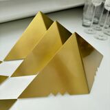 Set of 6 J.T. Kalmar Brass Wall Lamps