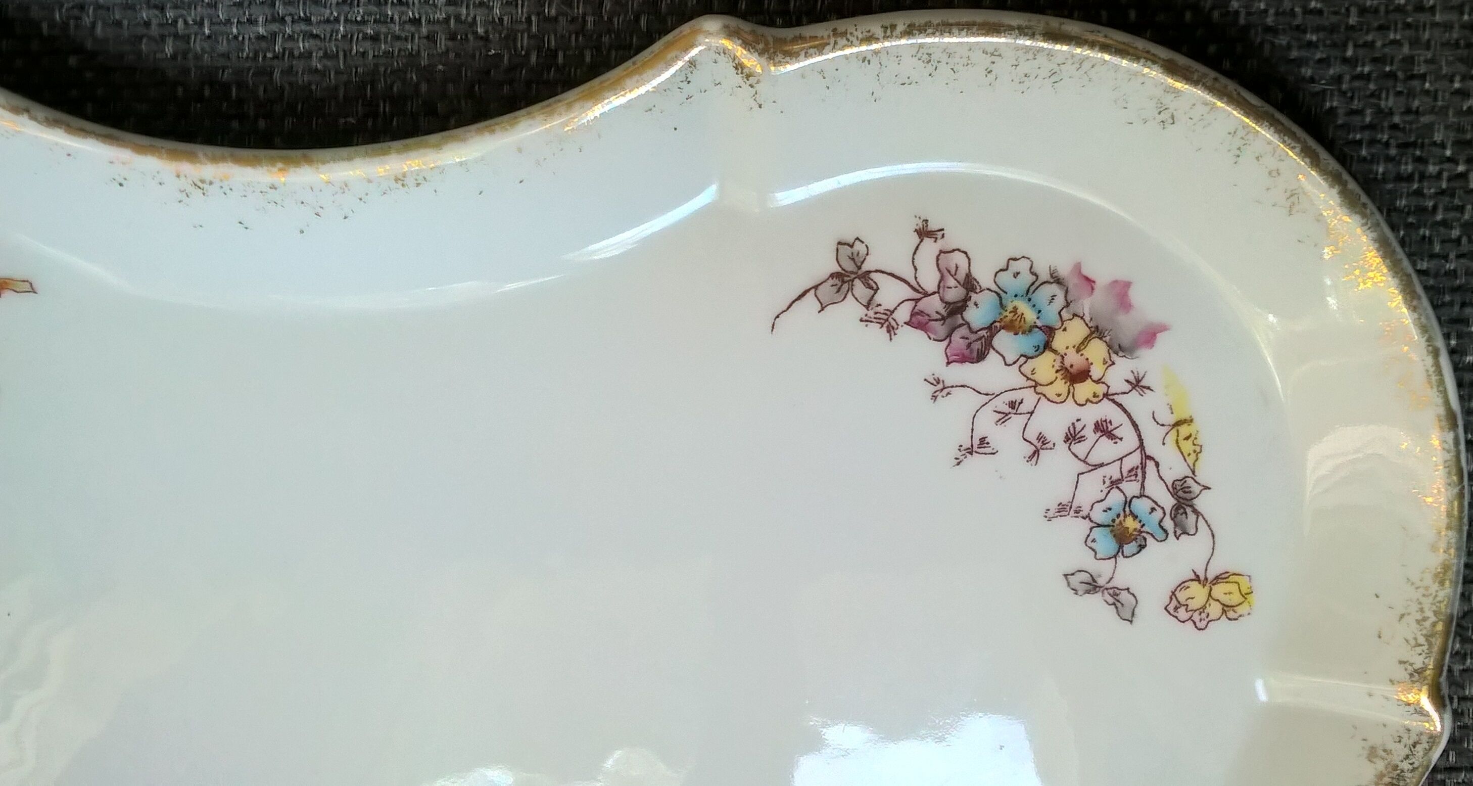 Porcelain plate early twentieth