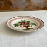 Plate XIXth Sarreguemines