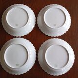 4 Haviland Torse soup plates