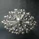 Lustre vintage spoutnik en chrome de Goffredo Reggiani, Italie 1970