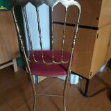 Chiavari Italian brass design chair