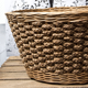 Cart wood and rattan Perrine