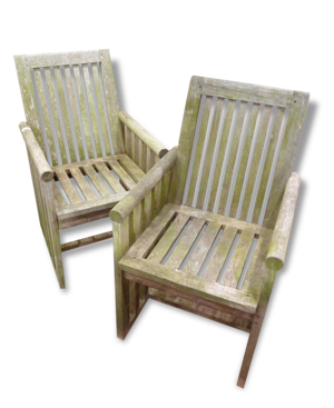 Paire De Fauteuils De