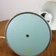 Adjustable Desk Lamp in Sand Painted Metal and Chrome-Plated Spiral Arm, 1970s